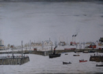 ls lowry the harbour print