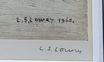 l.s. lowry signature