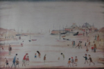 ls lowry on the sands print