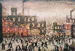 ls lowry our town print