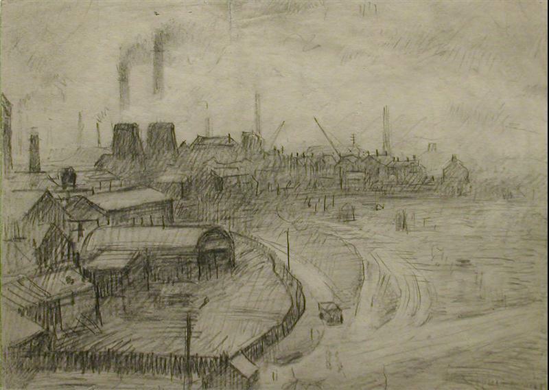 Libs and Museums on Twitter Todays object story focuses on a drawing by  famous artist LS Lowry As a child LS Lowry 18871976 said he was  always sketching and doing little bits